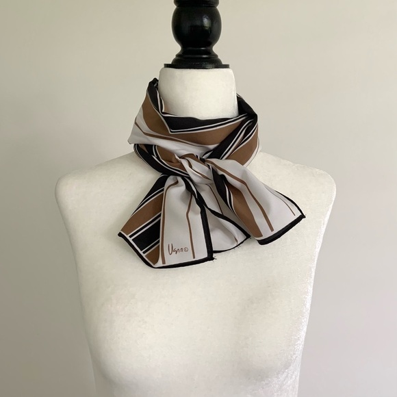 Vintage Vera striped scarf - Picture 5 of 8